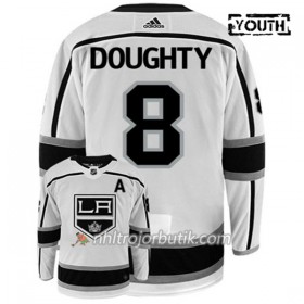 Barn Ishockey Los Angeles Kings Tröja DREW DOUGHTY 8 Adidas Vit Authentic